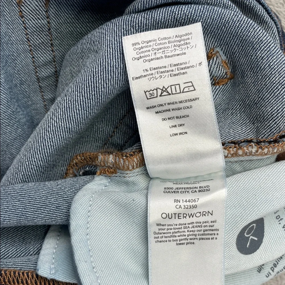 NEW Outerknown 29/8‎ Women's VDK Classic Denim Skinny Jeans